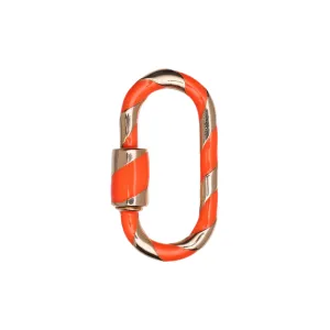 Marla Aaron 14k Yellow Gold Tacky Enamel Medium Lock
