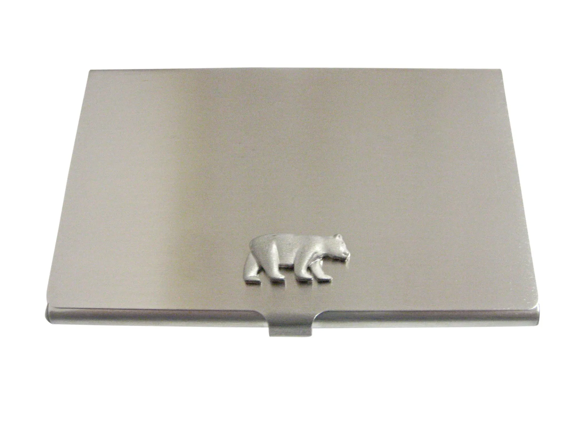 Matte Bear Business Card Holder