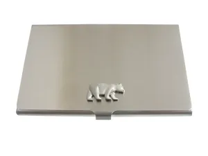 Matte Bear Business Card Holder
