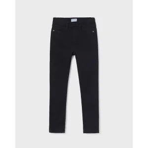Mayoral Older Girls Denim Jegging S23 554 Black Denim