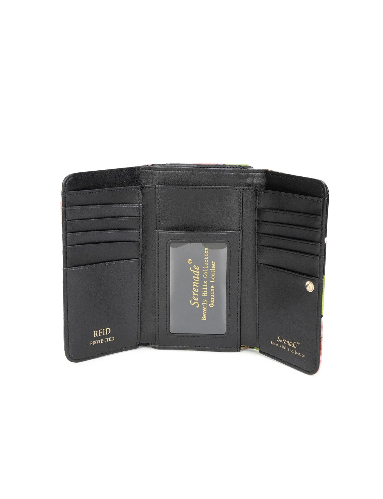MAYUMI MED LEATHER RFID WALLET-WSN7602