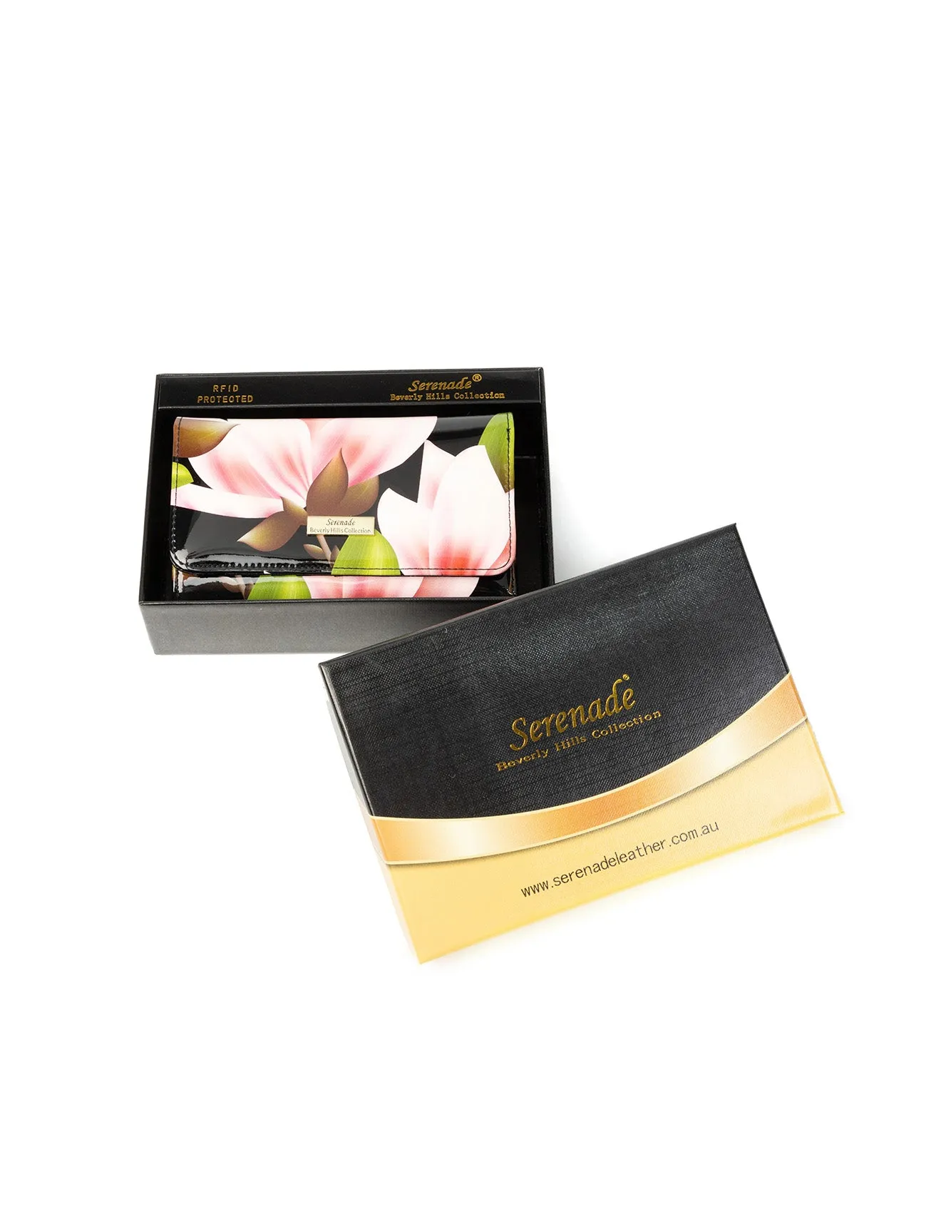 MAYUMI MED LEATHER RFID WALLET-WSN7602