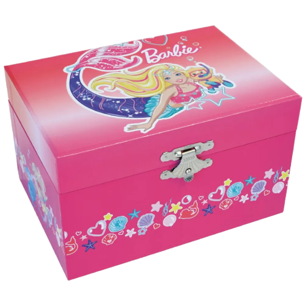 Mele and Co Barbie Mermaid Jewelry Box