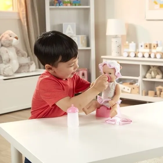 Melissa and Doug Annie Drink and Wet Doll 12In