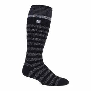 Mens Striped 2.3 TOG Winter Knee High Thermal Ski Socks