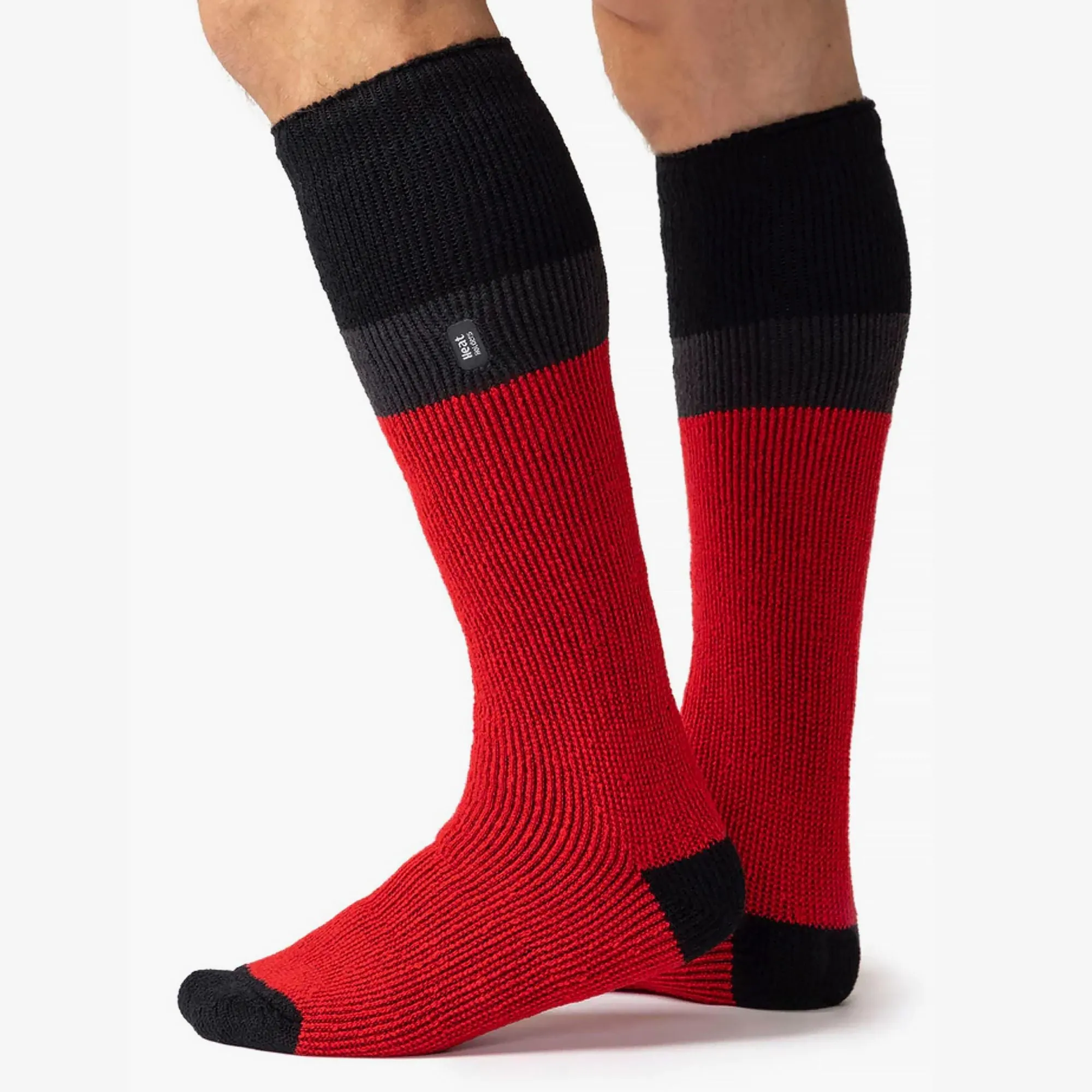 Mens Striped 2.3 TOG Winter Knee High Thermal Ski Socks