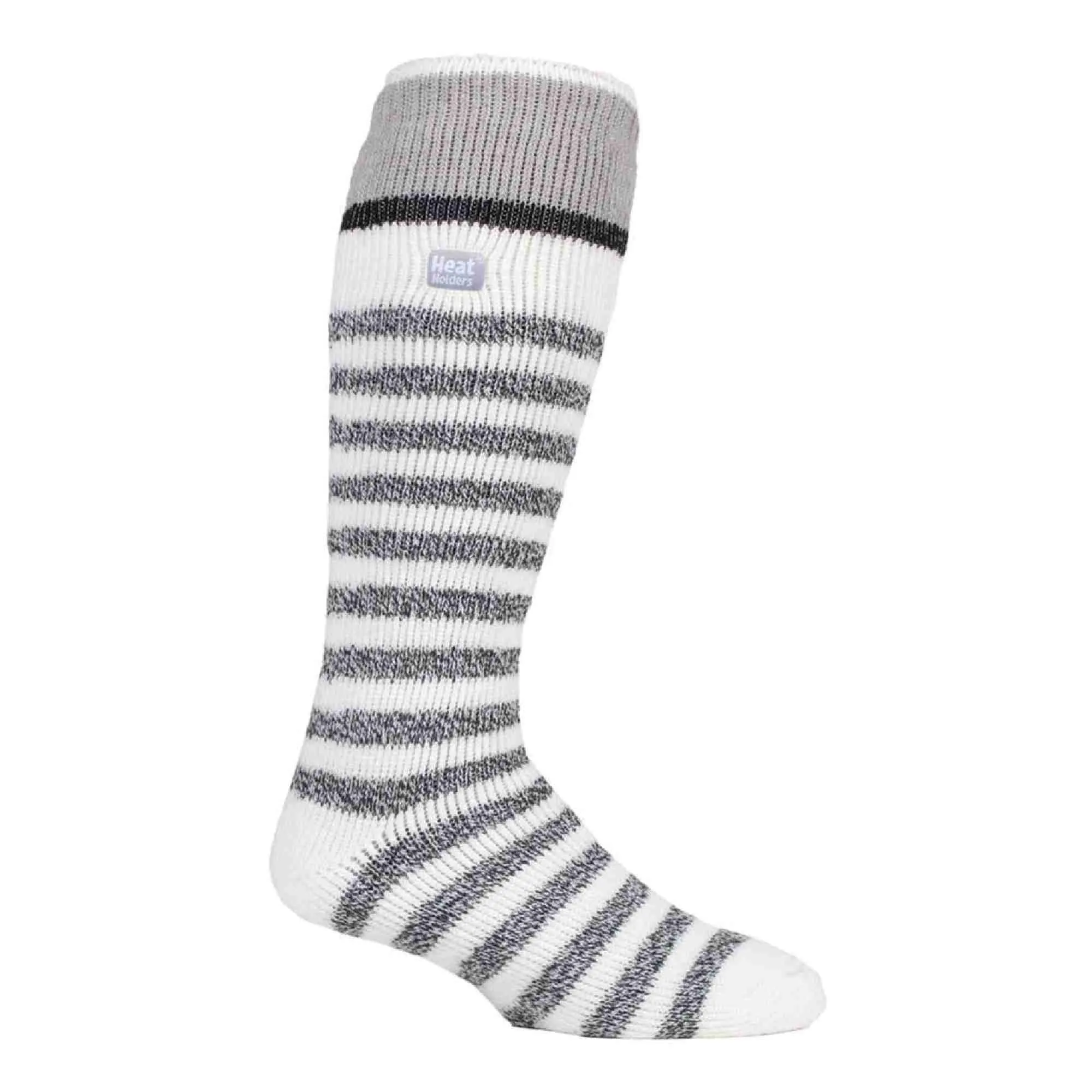Mens Striped 2.3 TOG Winter Knee High Thermal Ski Socks