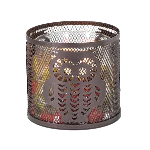 Mesh Owl Jar Candle Sleeve