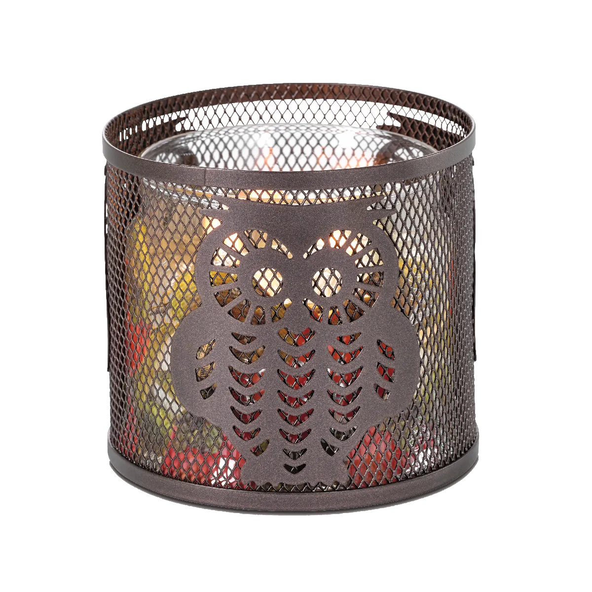 Mesh Owl Jar Candle Sleeve