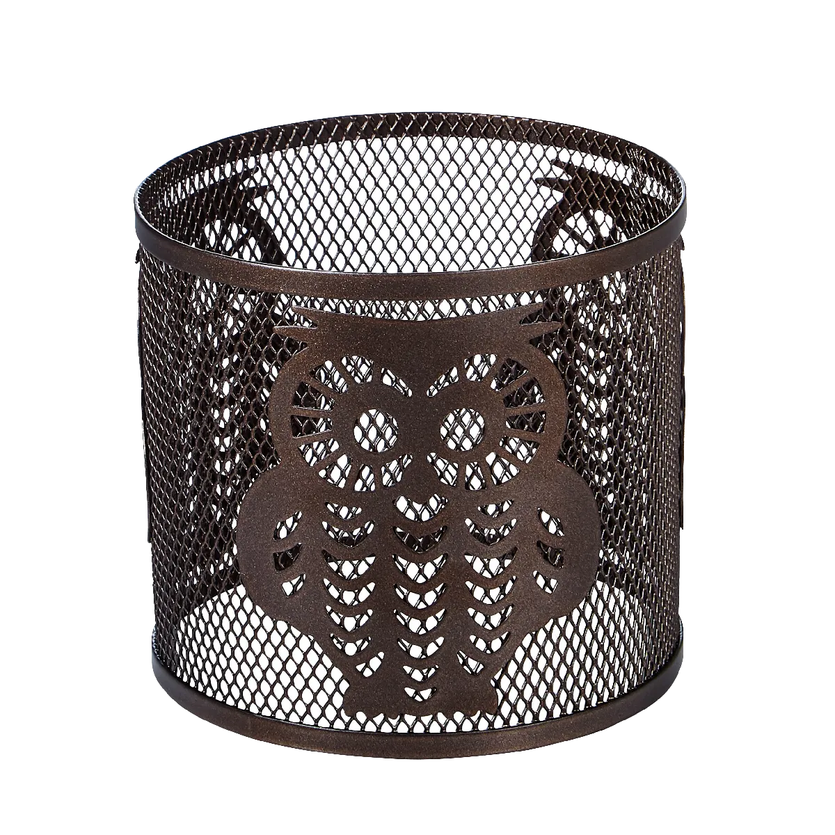 Mesh Owl Jar Candle Sleeve