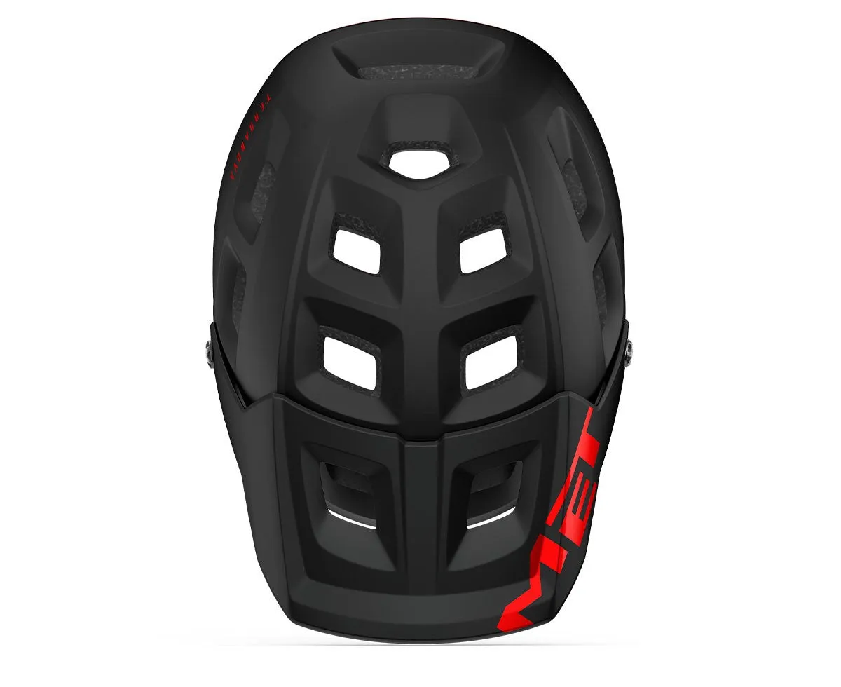 Met Terranova Mips Helmet Black/red/matt Glossy