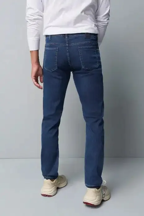 MEYER M5 Jeans 1-6283/19 Slim Leg Dark Evening Blue