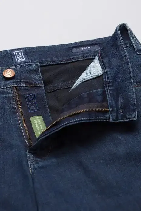 MEYER M5 Jeans 1-6283/19 Slim Leg Dark Evening Blue