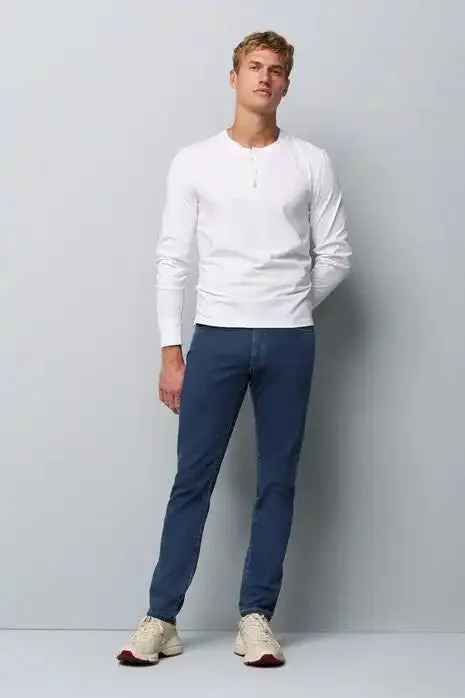 MEYER M5 Jeans 1-6283/19 Slim Leg Dark Evening Blue