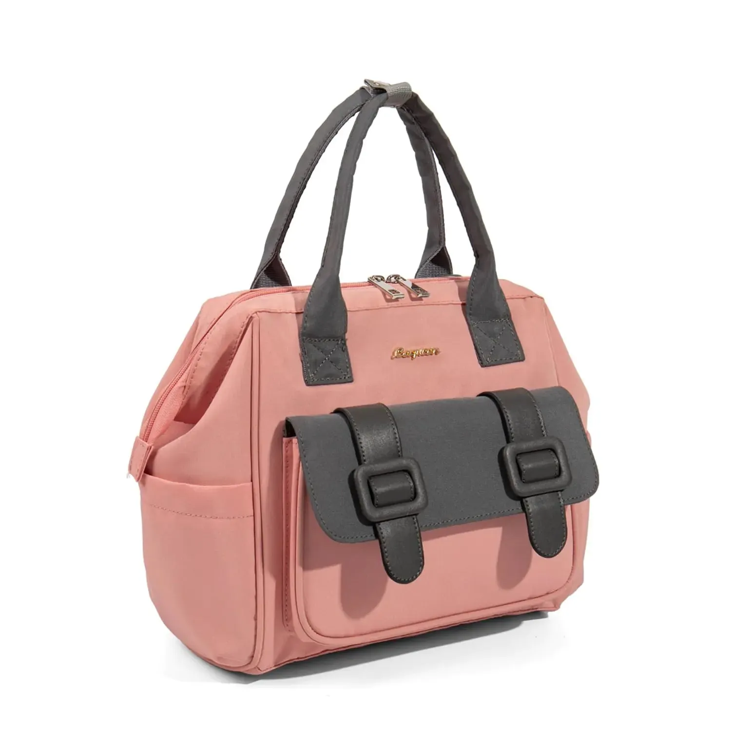 MEYTEILAY Diaper Bag Tote Baby Changing Bag Large Baby Bags for Mom Multifunction Travel Nappy Bag Small （Pink）