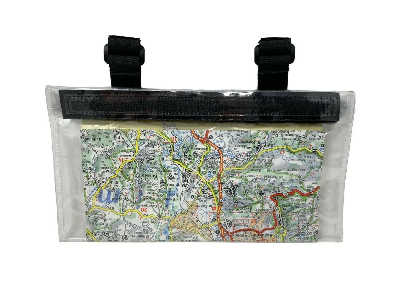 Michelin Waterproof Bicycle Map Holder - Handlebar Mount - 14 x 26cm