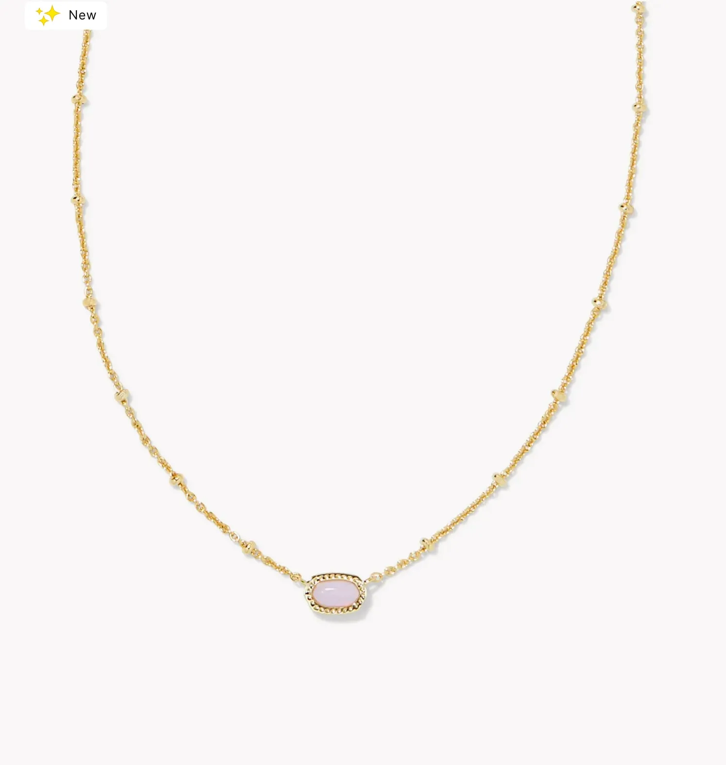 Mini Elisa - Gold Pink Opalite Crystal