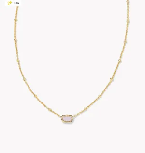 Mini Elisa - Gold Pink Opalite Crystal