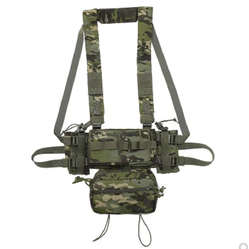 MK3 Tactical Classis Chest Rig Coyote  Multifunctional modular special training belly pocket for Tactical Vest
