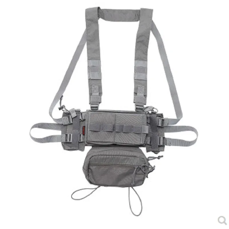 MK3 Tactical Classis Chest Rig Coyote  Multifunctional modular special training belly pocket for Tactical Vest