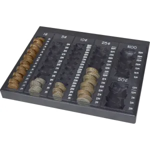 MMF Countex II Coin Tray