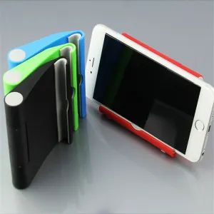 Mobile Phone Tablet Stand Holder Support Portable Adjust Universal Plastic Stand - White