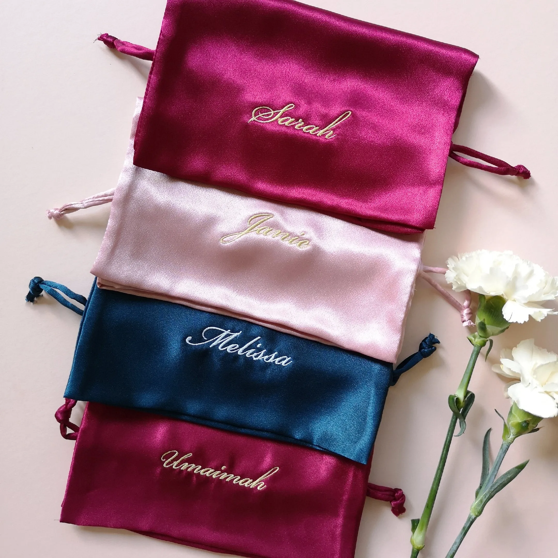 Monogrammed Keepsake Pouch