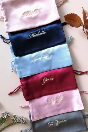 Monogrammed Keepsake Pouch