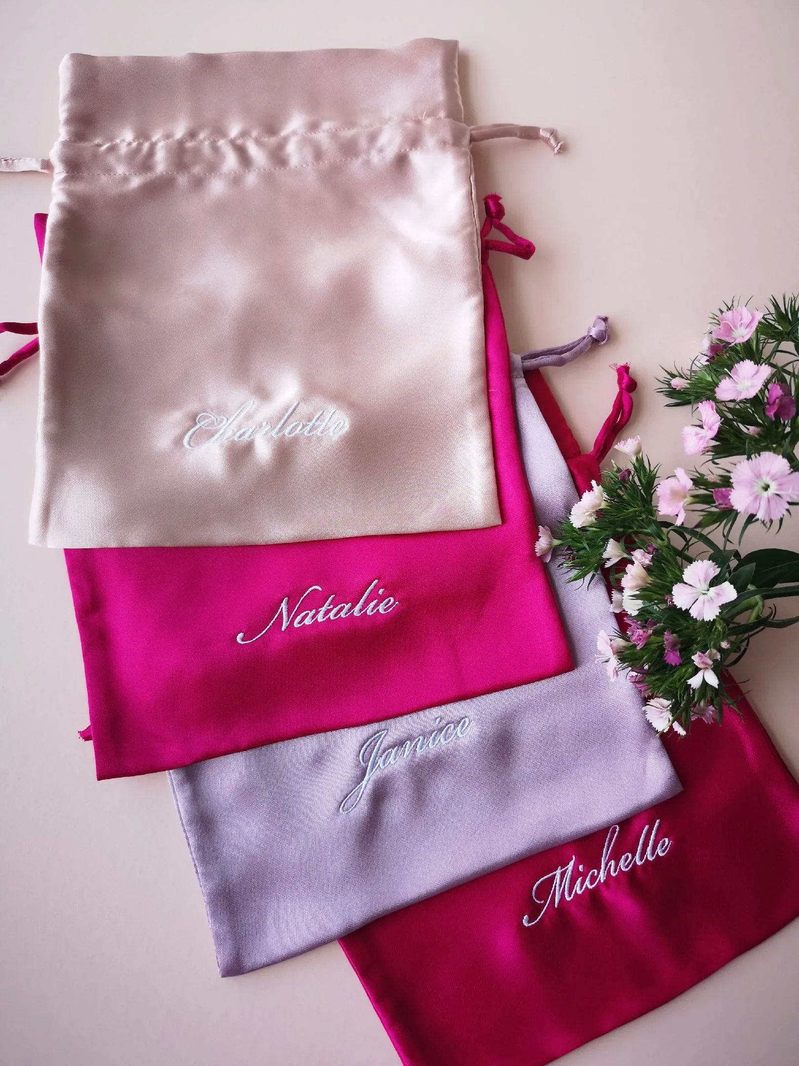 Monogrammed Keepsake Pouch