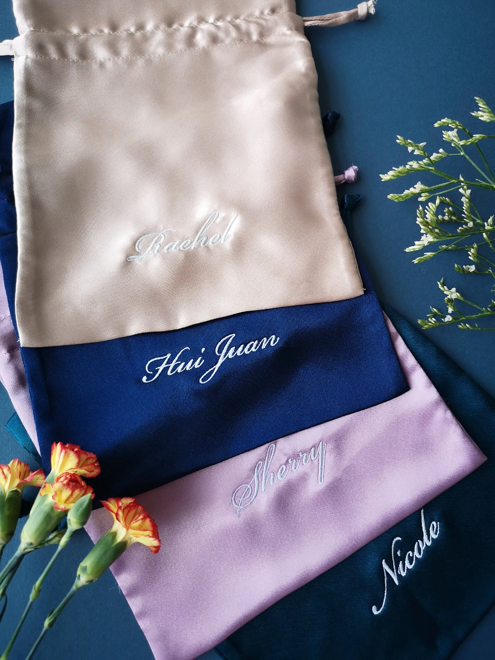 Monogrammed Keepsake Pouch