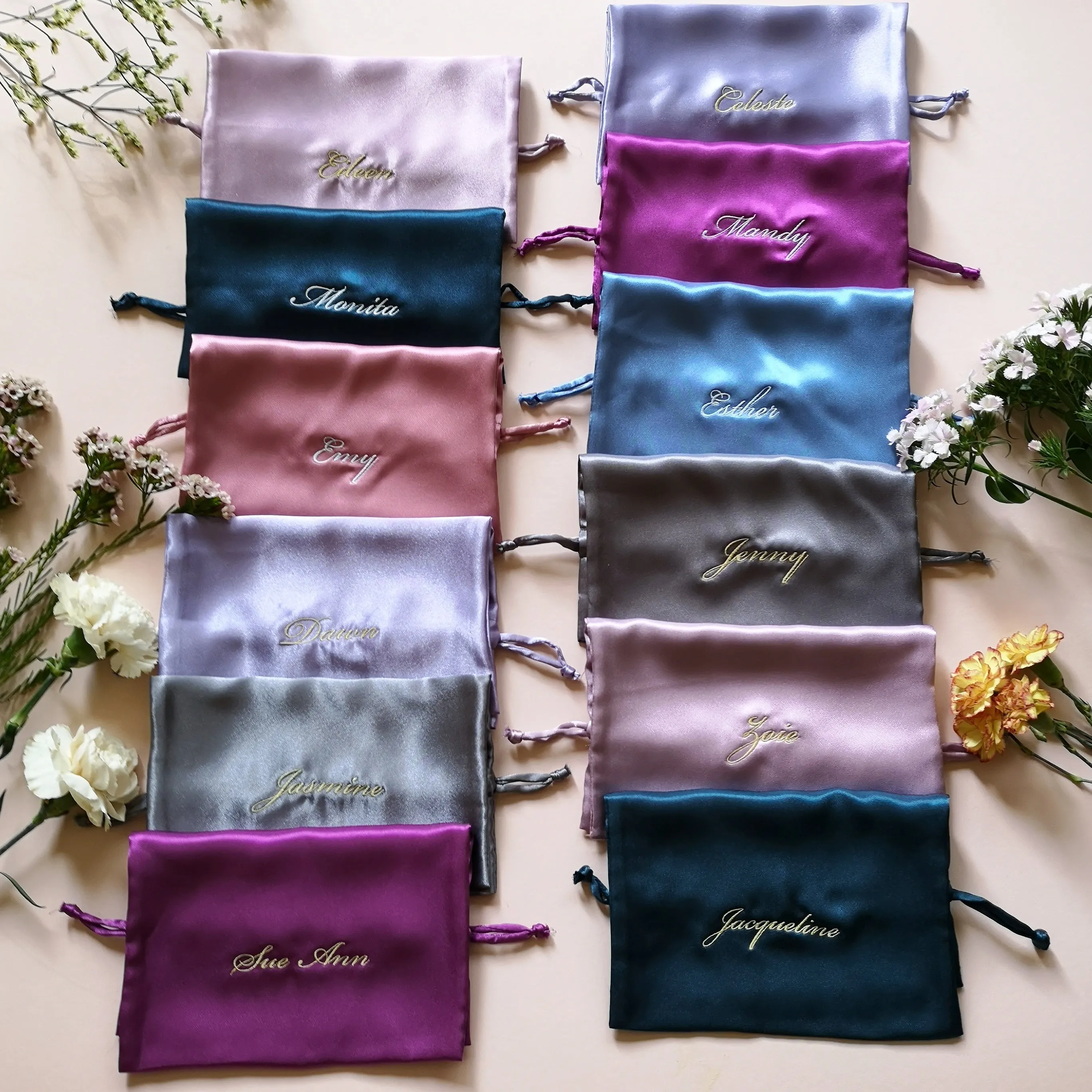Monogrammed Keepsake Pouch