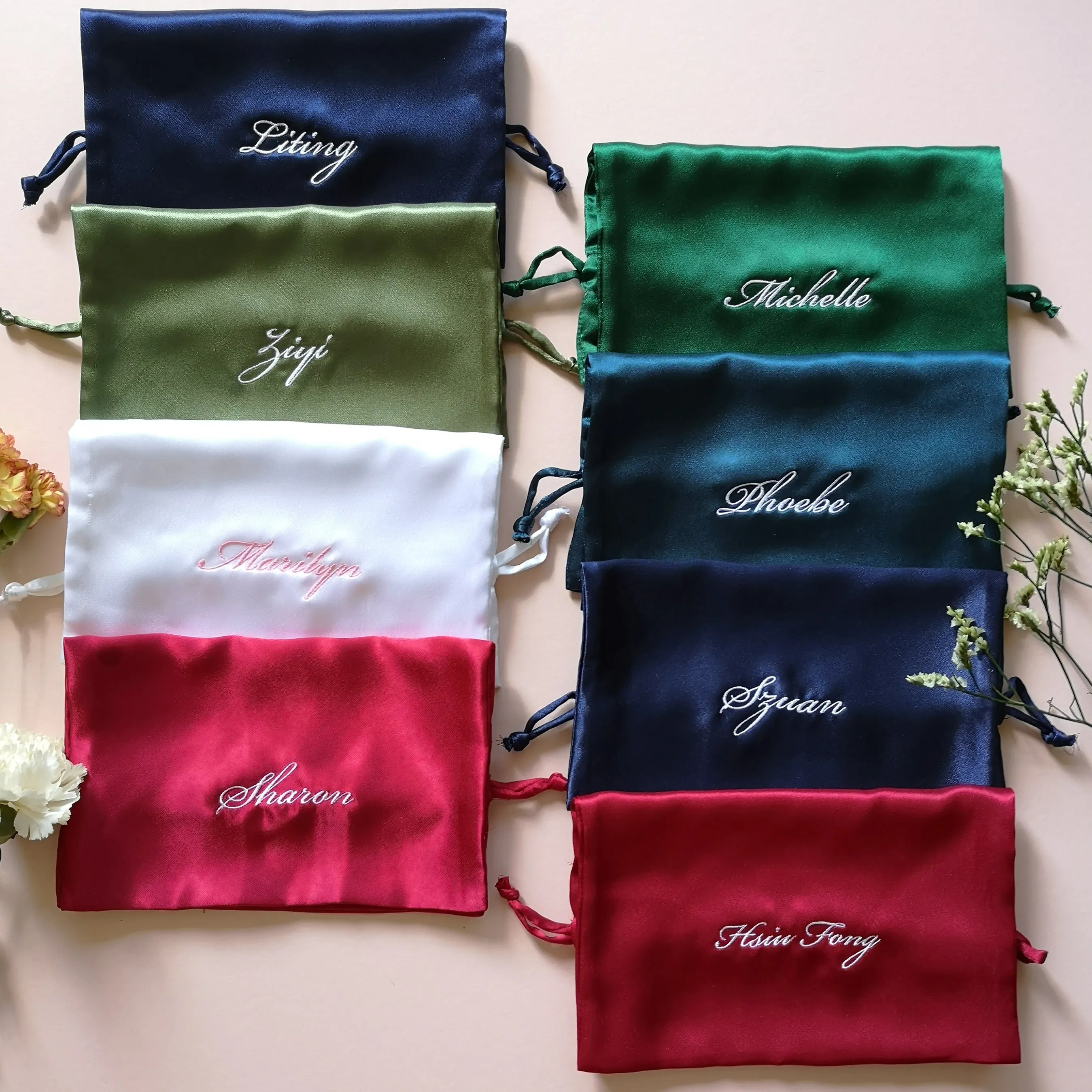 Monogrammed Keepsake Pouch