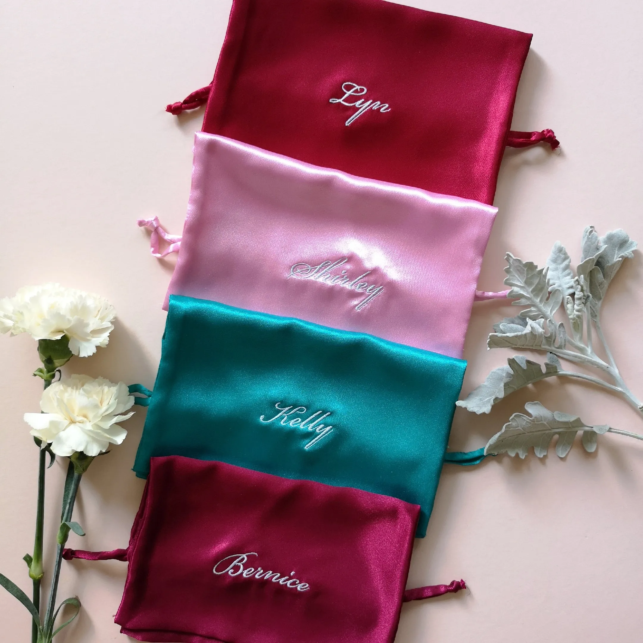 Monogrammed Keepsake Pouch