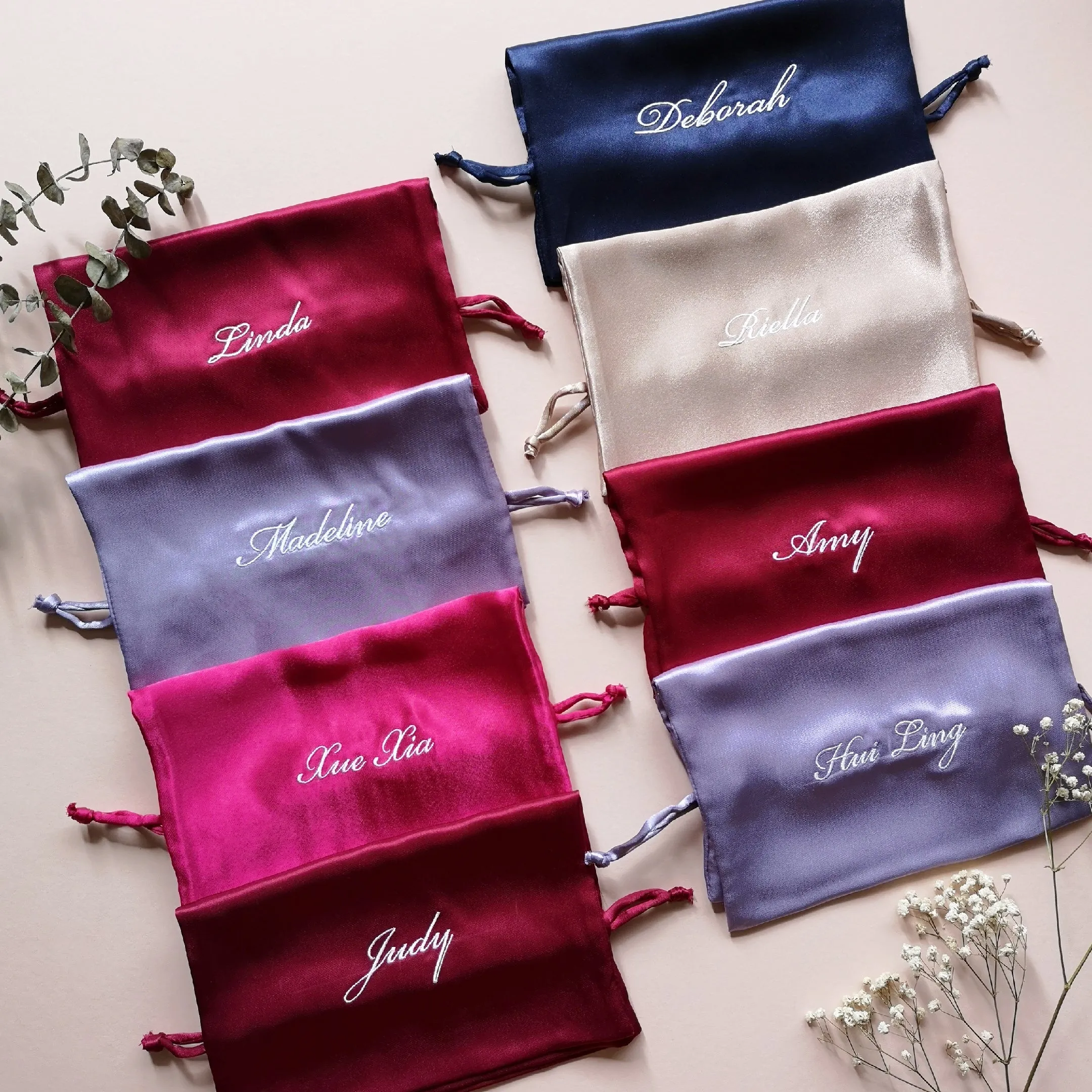 Monogrammed Keepsake Pouch