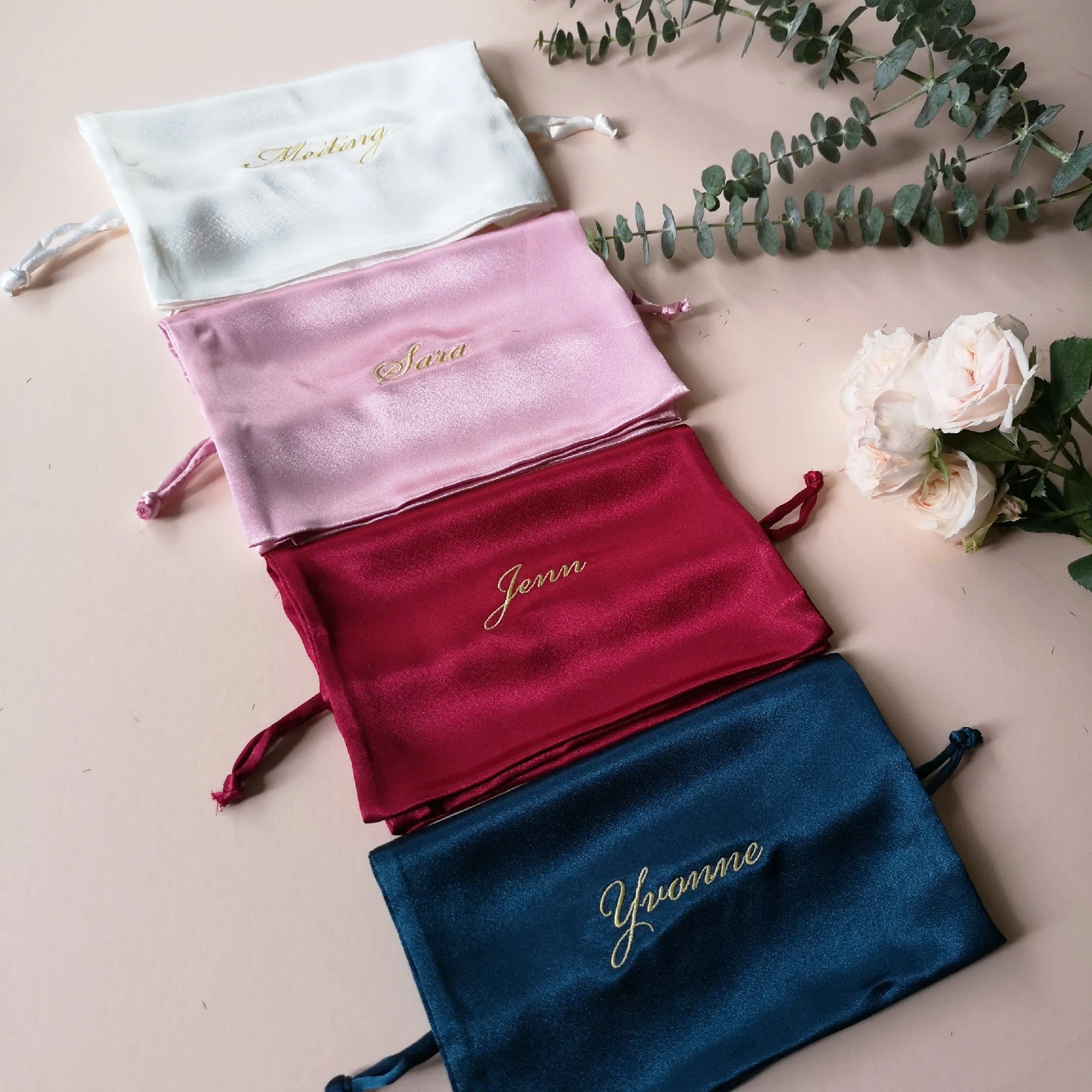 Monogrammed Keepsake Pouch