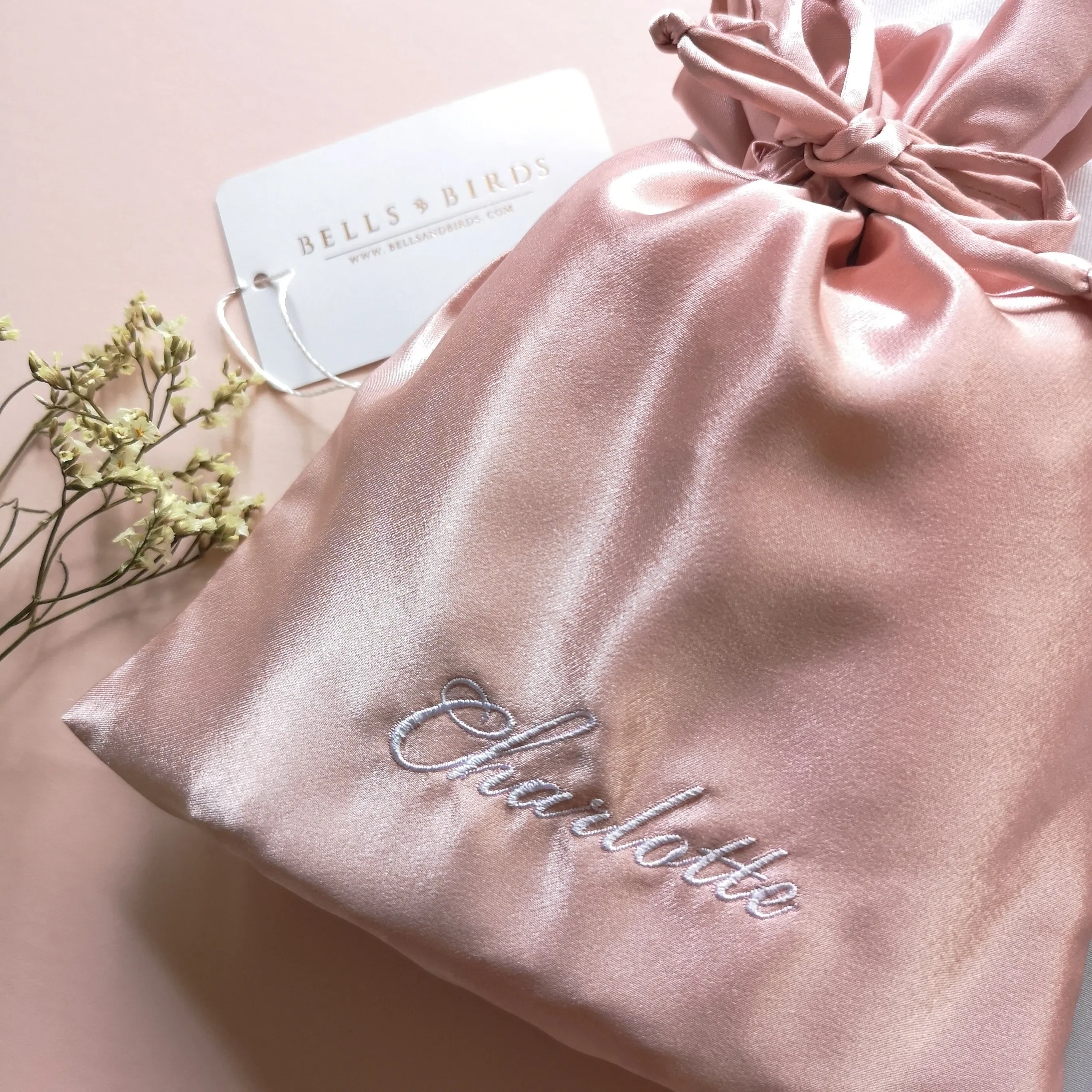 Monogrammed Keepsake Pouch