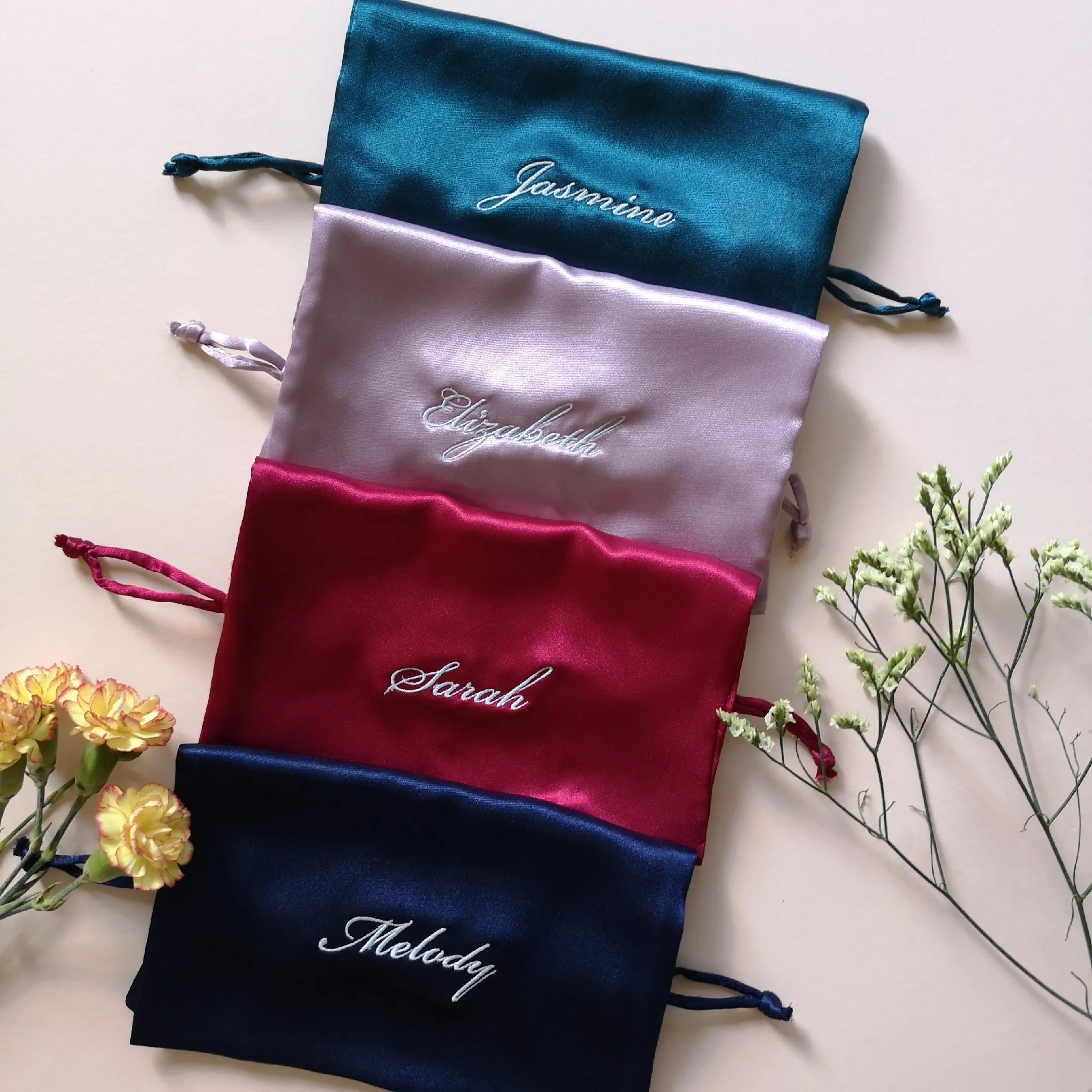 Monogrammed Keepsake Pouch