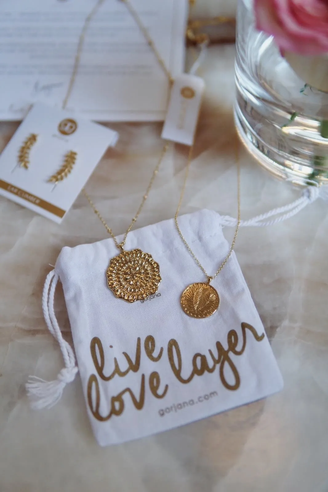 Mosaic Coin Necklace