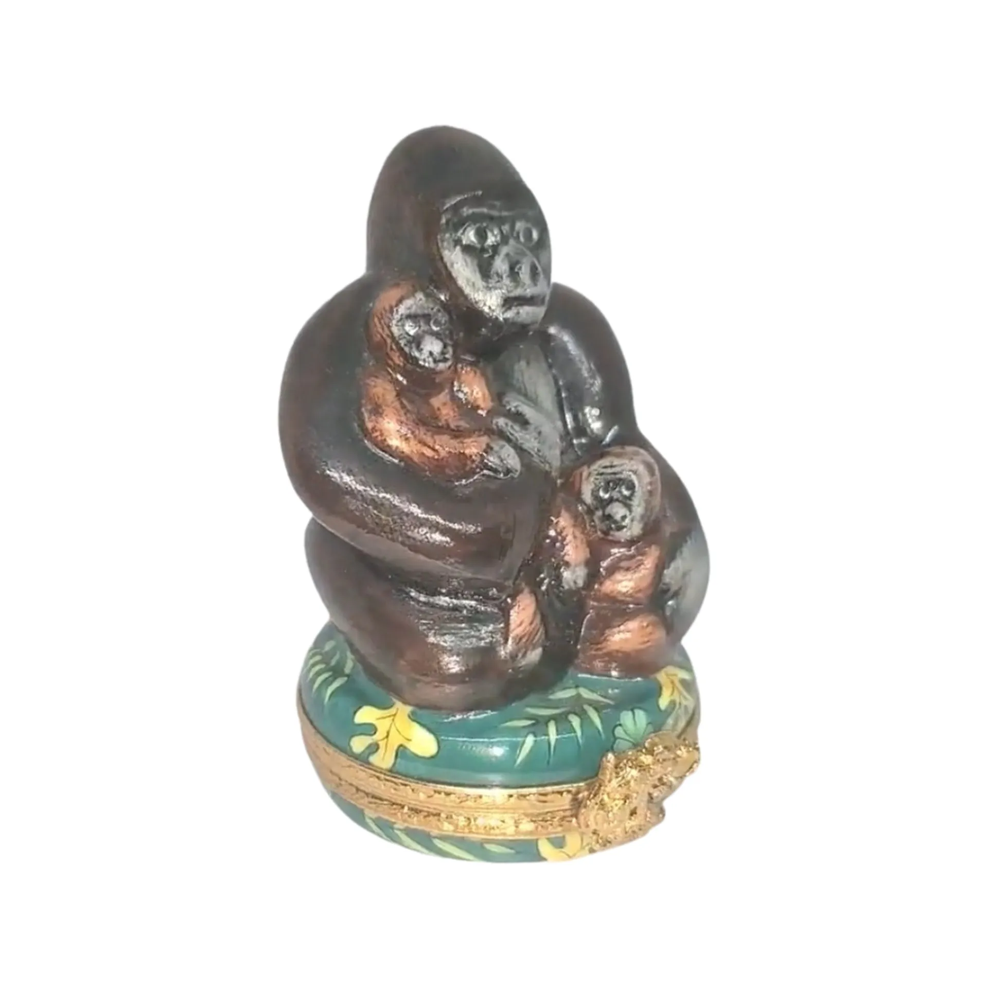 Mother Gorilla And Babies