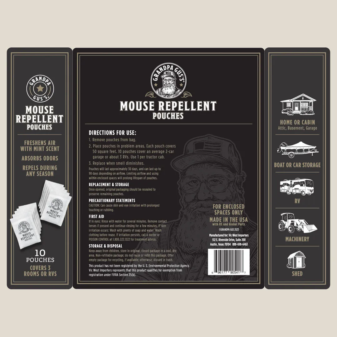 Mouse Repellent Pouches