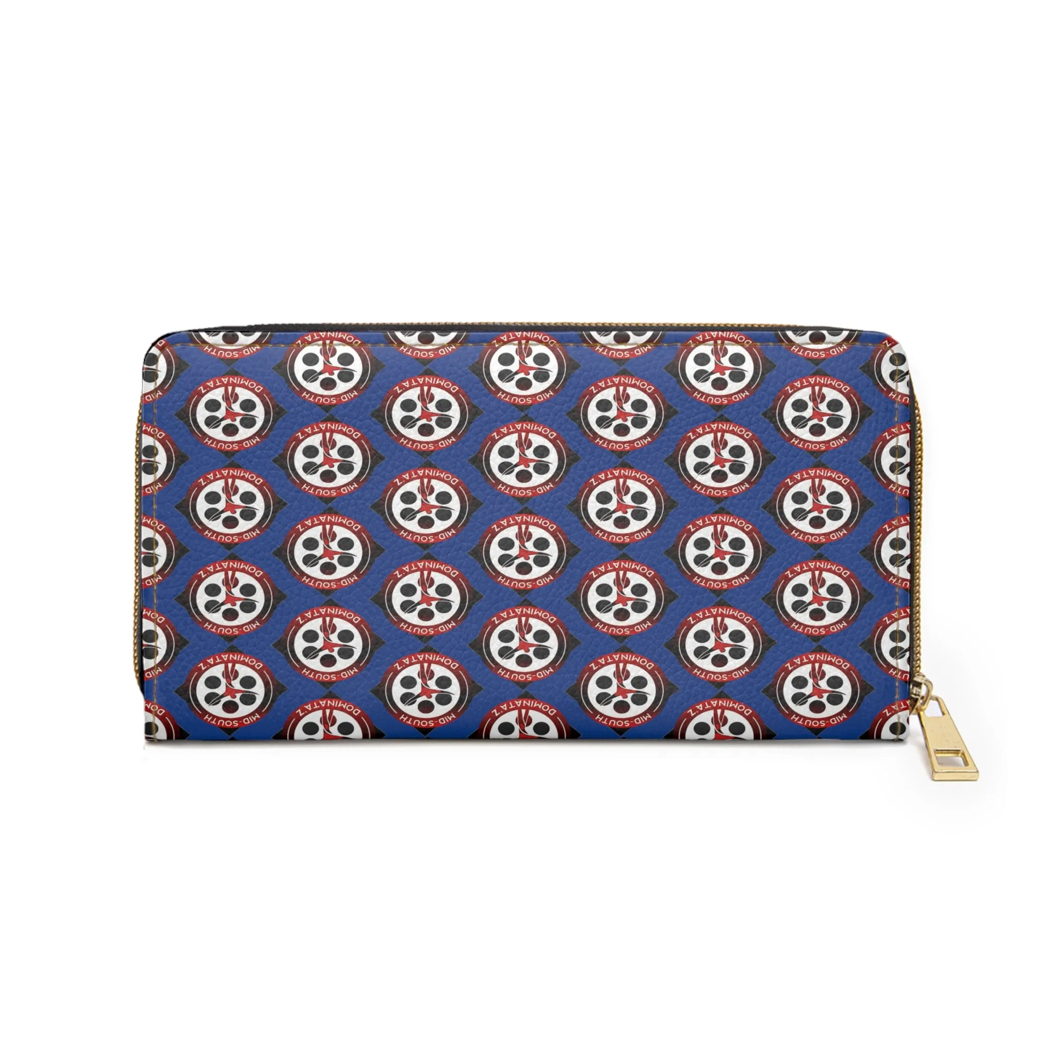 MSD Collection Zipper Wallet (Blue)