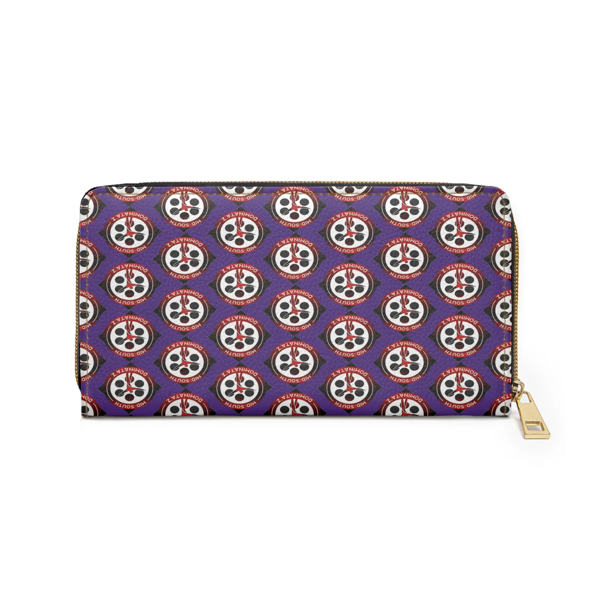 MSD Collection Zipper Wallet (Purple)
