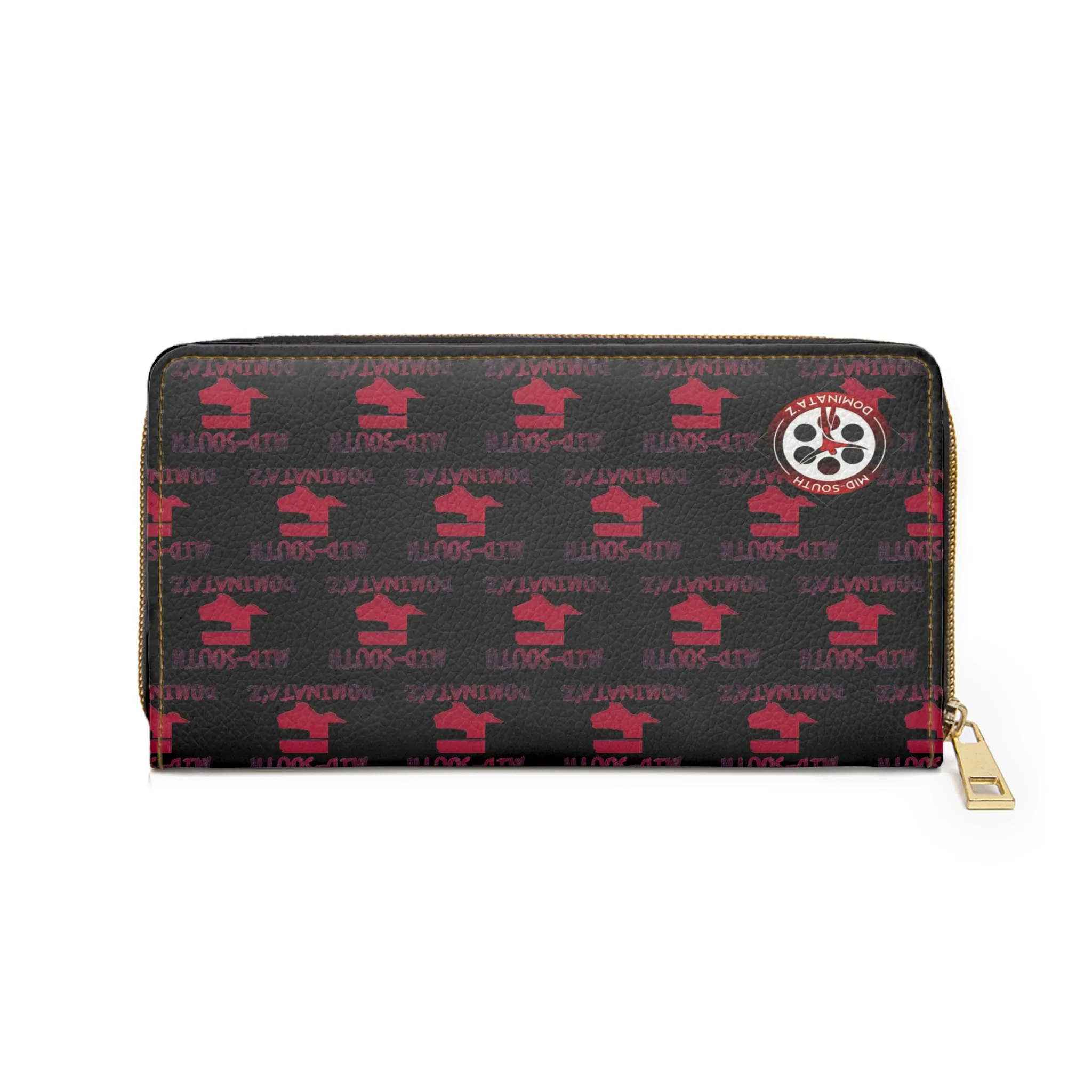 MSD States Zipper Wallet (Black)