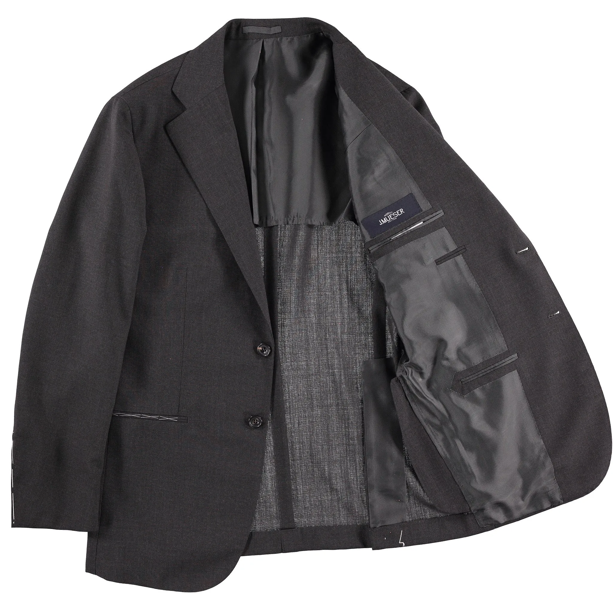 MTO Charcoal Fresco Waverly Suit