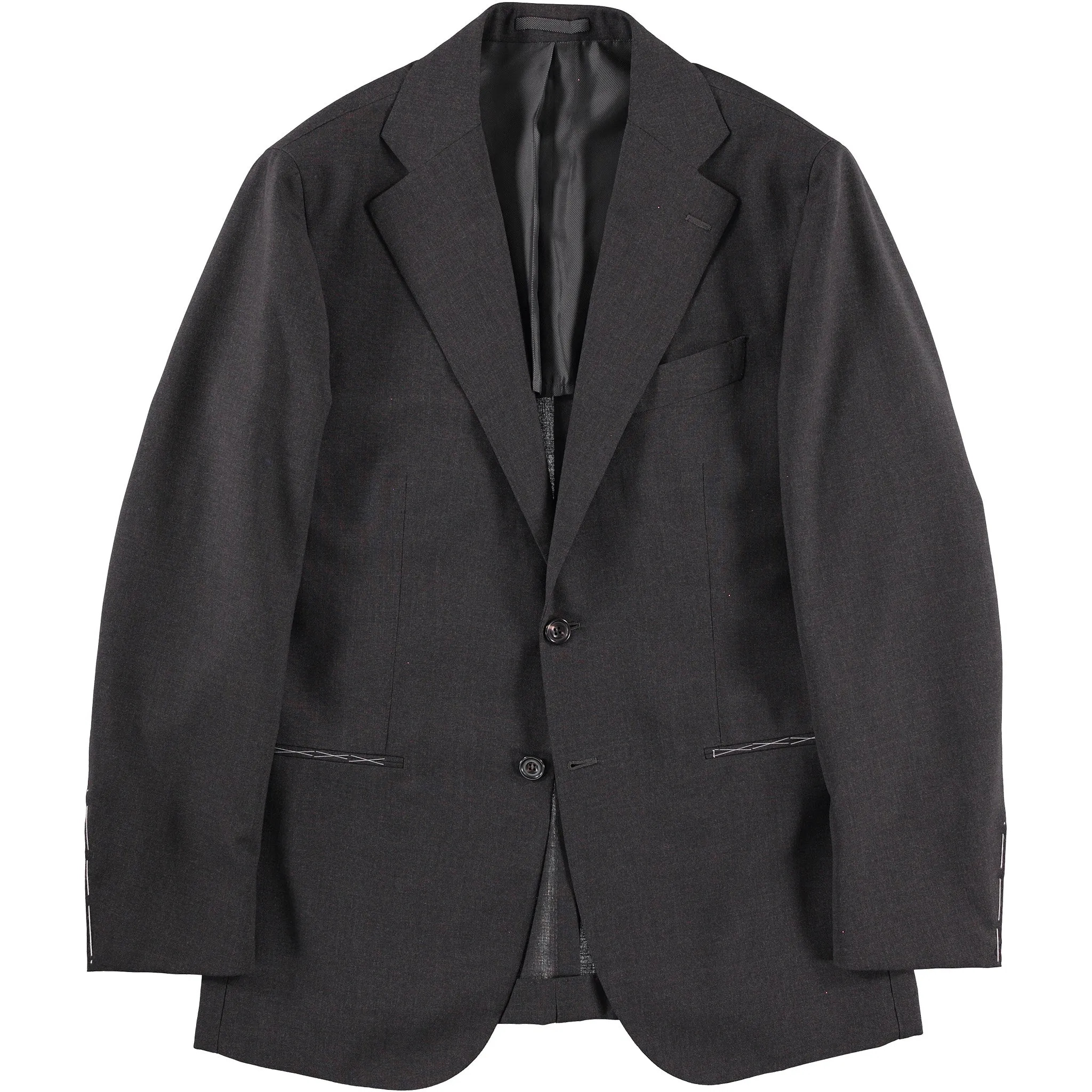 MTO Charcoal Fresco Waverly Suit