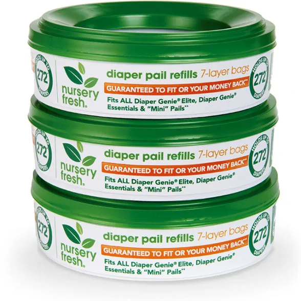 Munchkin - Nursery Fresh® Diaper Pail Refills - 3 Pack