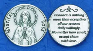 Mystical Rose Italian Pocket Token Coin
