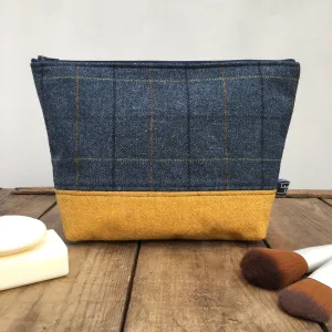 Navy Split Pouch