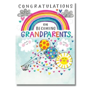 New Grandparents Congrats Card