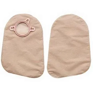 New Image Two-Piece Closed Pouch, Flange 1-3/4" (44mm), Beige 9" (23cm) - Box of 30
